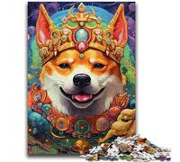 Jigsaw Puzzles for Teenagers 1000 Pieces Mutant Corgi Adult Puzzles,family Fun Games Is Ideal As A Gift for The Whole Family (75x50cm)