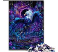 Jigsaw Puzzles for Teenagers 1000 Pieces Mysterious Eagle, Suitable for People Aged 14 And Above Challenging To Complete But Fun And Humorous Great Gift (Size 50x75cm)
