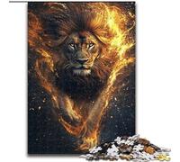 Jigsaw Puzzles for Teenagers 1000 Pieces Mysterious Lion, Suitable for People Aged 14 And Above Challenging To Complete But Fun And Humorous Great Gift (Size 50x75cm)