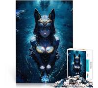 Jigsaw Puzzles for teenagers 1000 Pieces Night Oasis Cleopatra Spielspielzeug Einzigartige Wohndekoration und Geschenke75x50cm