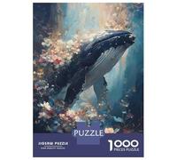 Jigsaw Puzzles for Teenagers 1000 Pieces Ocean Bloom Jigsaw Hands-on Game For Family Fun Unique Gifts for Birthday And Christmas 52x38cm/1000pcs