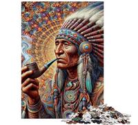 Jigsaw Puzzles for Teenagers 1000 Pieces Odyssey of Wisdom Chief Brain Teaser Game Precision Cutting DIY Toys Improving Love between Couples Size 75x50cm