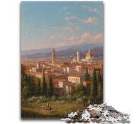 Jigsaw Puzzles for Teenagers 1000 Pieces Oil Painting Art Puzzles for Adults,Challenging Family Activity Games DIY Toy for Home Wall Decor Gifts (75x50cm)