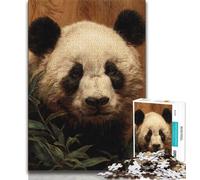 Jigsaw Puzzles for Teenagers 1000 Pieces Panda Art 1000 Pieces for Adults,Toys Educational Games Stress Relieving Unique Birthday And Gifts (size 38x26cm)
