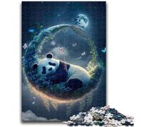 Jigsaw Puzzles for Teenagers 1000 Pieces Panda Naps for And 14 Years And over Educational Challenge Fun Activities at Home, Birthday Gifts, Travel Gifts 26x38cm