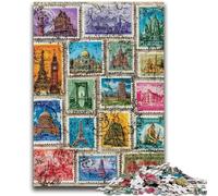 Jigsaw Puzzles for Teenagers 1000 Pieces Paris Collage Puzzles for Teenagers,Educational Toy Funny Family Games Unique Home Decor (50x75cm)