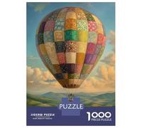 Jigsaw Puzzles for Teenagers 1000 Pieces Patchwork Hot Air Balloon Jigsaws for Adults Fun Games For Family Fun for Is Ideal As A Gift 70x50cm/1000pcs