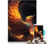 Jigsaw Puzzles for teenagers 1000 Pieces Phoenix Bird DIY Toys 50x75cm for is ideal as a gift for the whole family for and Age 14 Years Up