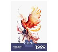 Jigsaw Puzzles for Teenagers 1000 Pieces Phoenix Jigsaw Hands-on Game For Family Fun Unique Gifts for Birthday And Christmas 52x38cm/1000pcs
