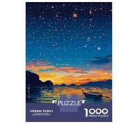 Jigsaw Puzzles for Teenagers 1000 Pieces Phuket Thailand Nightscape Puzzles for Adults Relax Games Presents for Women Unique Gifts for Birthday And Christmas 38x26cm/1000pcs