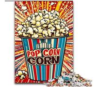 Jigsaw Puzzles for Teenagers 1000 Pieces Popcorn Educational Games Educational Game for Birthday, Chrismas for And Age 14 (size 26x38cm)