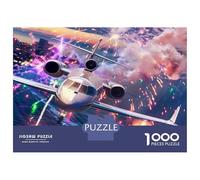 Jigsaw Puzzles for Teenagers 1000 Pieces Private Jet Charter Services Puzzle for Adults Toy Wall Decor Difficult Challenge for Is Ideal As A Gift 38x26cm/1000pcs