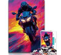 Jigsaw Puzzles for Teenagers 1000 Pieces Psychedelic Art Cat Adult Jigsaw,Stress Reliever Difficult Challenge Unique Home Decor And Gifts 26x38cm