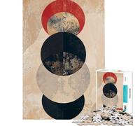 Jigsaw Puzzles for Teenagers 1000 Pieces Red Accent Orbit Jigsaw for Adults Hands-on Game Analysis And Logic Birthday And Unique Gifts (Size 38x52cm)