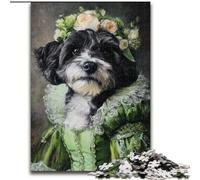 Jigsaw Puzzles for Teenagers 1000 Pieces Retro Dog, Learning Educational Is Ideal As A Gift for The Whole Family (Size 50x75cm)