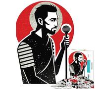 Jigsaw Puzzles for Teenagers 1000 Pieces Retro Music Beats Toys Educational Games Brain Teaser Game Wall Decoration Secret Santa Gifts (Size 50x75cm)