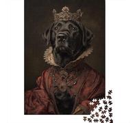 Jigsaw Puzzles for Teenagers 1000 Pieces Royal Dog Portrait-7 Jigsaw for Adults Toy Wall Decor Improve Memory Birthday And Unique Gifts 70x50cm/1000pcs