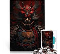 Jigsaw Puzzles for teenagers 1000 Pieces Samurai Art Quiz game 26x38cm Fun at Home Activities, Birthday Present,Travel Gifts, for and 14 Years old