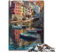 Jigsaw Puzzles for Teenagers 1000 Pieces Seaside City View Suitable for People Aged 14 And Above Educational Game Challenge Toy Gift For Birthdays 26x38cm