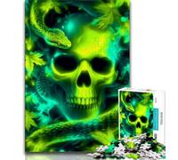 Jigsaw Puzzles for Teenagers 1000 Pieces Skeleton Art Teenager Puzzles,Unique Birthday And Gifts for Age 14 Years Up (size 75x50cm)