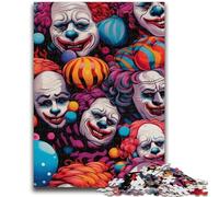 Jigsaw Puzzles for Teenagers 1000 Pieces Skeleton Clown Family Entertainment Toys Educational Game for Birthday, Chrismas for Ages 14+ 50x75cm