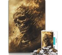 Jigsaw Puzzles for Teenagers 1000 Pieces Skeleton Queen Puzzles for Adults,Stress Reliever Staycation Kill Time Parent-child Interaction (size 38x26cm)