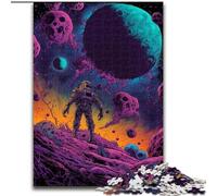 Jigsaw Puzzles for Teenagers 1000 Pieces Space Adventurer, for And 14 Years And over for Educational Game Challenge Toy Gift for Birthdays (Size 50x75cm)