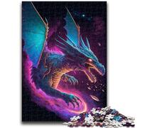 Jigsaw Puzzles for Teenagers 1000 Pieces Space Dragon Educational Family Game Deal As Gifts for The Whole Family for And Age 14 Years Up 50x75cm