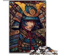 Jigsaw Puzzles for Teenagers 1000 Pieces Stained Glass Goddess, Learning Educational Toys Unique Birthday And Gifts for Age 14+ (Size 26x38cm)
