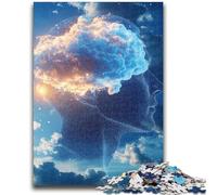 Jigsaw Puzzles for Teenagers 1000 Pieces Storm Brain Puzzles,Challenging Game Gifts for Is Ideal As A Gift for The Whole Family (38x26cm)