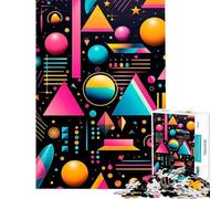 Jigsaw Puzzles for Teenagers 1000 Pieces Technicolor Tango for Educational Game Challenge Toy Educational Games Wall Art Birthday Gifts (Size 38x52cm)