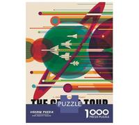 Jigsaw Puzzles for Teenagers 1000 Pieces The Grand Tour Puzzles for Adults Hands-on Game Improve Memory Parent-child Interaction 70x50cm/1000pcs