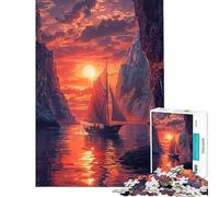 Jigsaw Puzzles for Teenagers 1000 Pieces The Last Ship Challenging To Complete Birthday Present Home Decoration Toys for And 14 Years And over (50x75cm)