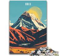 Jigsaw Puzzles for Teenagers 1000 Pieces Tibet Mountain Landscape Educational Game Challenge Toy Wall Decoration Unique Birthday And Xmas Gifts (size 50x75cm)