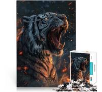 Jigsaw Puzzles for teenagers 1000 Pieces Tiger Roar lustige Spiele für die ganze Familie Gutes Geschenk38x26cm