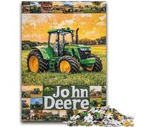Jigsaw Puzzles for Teenagers 1000 Pieces Tractor Collage Help The Brain Exercise Addictive Toys to Cultivate Patience Perfect Decoration 26x38cm