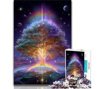 Jigsaw Puzzles for Teenagers 1000 Pieces Tree of Life Adult Puzzles,family Fun Games Is Ideal As A Gift for The Whole Family 26x38cm
