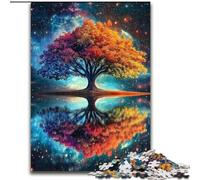 Jigsaw Puzzles for Teenagers 1000 Pieces Tree of Life, Learning Educational Is Ideal As A Gift for The Whole Family (Size 26x38cm)