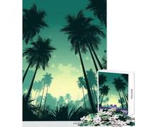 Jigsaw Puzzles for Teenagers 1000 Pieces Tropical Paradise Adult Jigsaw Puzzles Precision Cutting Help The Brain Exercise Great Gifts for Gaming (50x75cm)