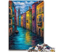 Jigsaw Puzzles for Teenagers 1000 Pieces Venice, Italy for Age 14 Years And over Beautiful Design GameBeautiful Design Game Great Gift 50x75cm