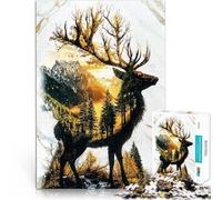 Jigsaw Puzzles for teenagers 1000 Pieces Verdant Monarch of the Golden Grove Stressabbau Eltern-Kind-Interaktion38x26cm