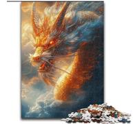 Jigsaw Puzzles for Teenagers 1000 Pieces White Chinese Dragon, Family Entertainment Toys Is Ideal As Gifts for The Whole Family for 14+ (Size 50x75cm)