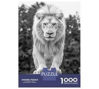 Jigsaw Puzzles for Teenagers 1000 Pieces White Lion Portrait(2) Jigsaw for Adults Relaxing Games Home Decoration Unique Gifts for Birthday And Christmas 70x50cm/1000pcs