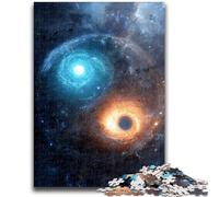 Jigsaw Puzzles for Teenagers 1000 Pieces Yin And Yang Train Your Brain And Hands Parent-child Interaction for Age 14+ 50x75cm