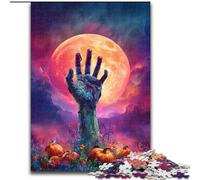 Jigsaw Puzzles for Teenagers 1000 Pieces Zombie Arm, for Ages 14 And over Each Piece Is Unique - Fun And Challenging Game for The Whole Family Good Gift (Size 26x38cm)