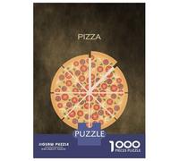 Jigsaw Puzzles for Teenagers 1000 Pizza Puzzle for Adults Toy Wall Decor Stress Reliever Help The Brain Exercise 70x50cm/1000pcs