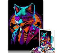 Jigsaw Puzzles for Teenagers 1000 Red Fox Bouncer Gangster 1000 Piece Puzzle,Educational Game for Birthday, Chrismas for Age 14+ (size 38x26cm)