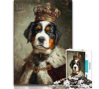 Jigsaw Puzzles for Teenagers 1000 Retro Dog Teenager Puzzles,Challenging Game for Is Ideal As A Gift for The Whole Family 26x38cm