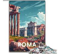 Jigsaw Puzzles for Teenagers 1000 Rome Roman Forum Family Game Stress Reliever Difficult Challenge Secret Santa Gifts (50x70cm) 1000pcs