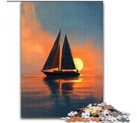 Jigsaw Puzzles for Teenagers 1000 Sailing Sailboat for And 14 Years And over Educational Challenge Fun Activities at Home, Birthday Gifts, Travel Gifts (size 50x75cm)